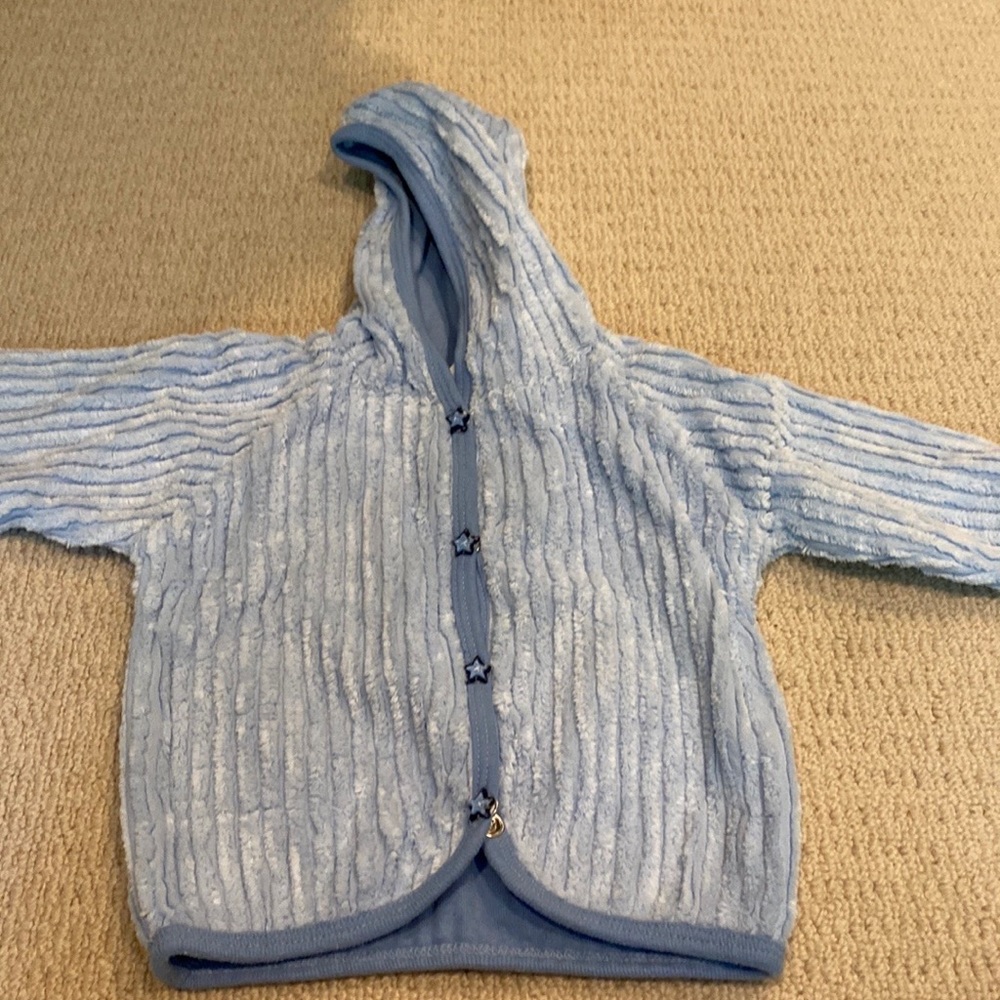 Too Sweet baby boys velour jacket